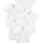 Paquete De 5 Camisetas Con Broches Laterales