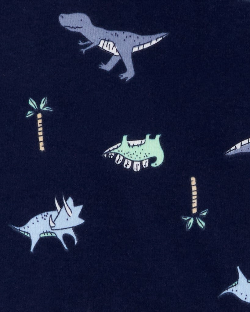 Paquete De 5 Pañaleros De Manga Corta - Dinosaurios