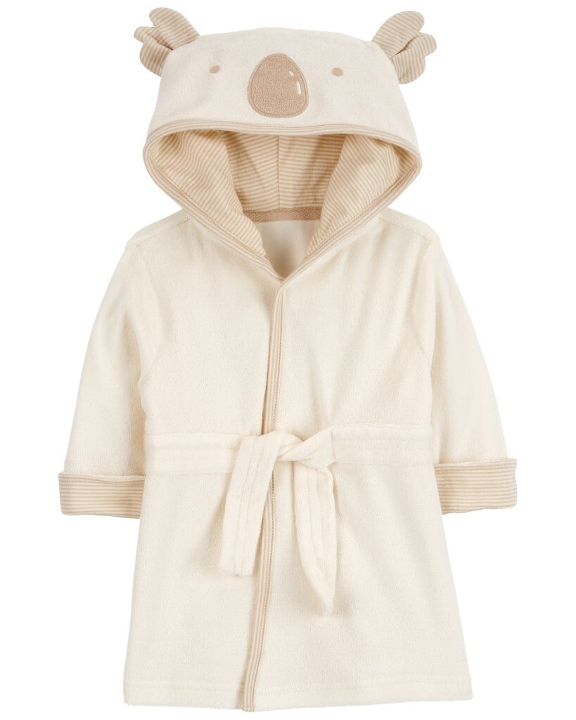 Bata de Tela Tipo Toalla con Capucha de Koala