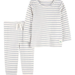 Conjunto de 2 piezas camisa y pantalón - Rayas
