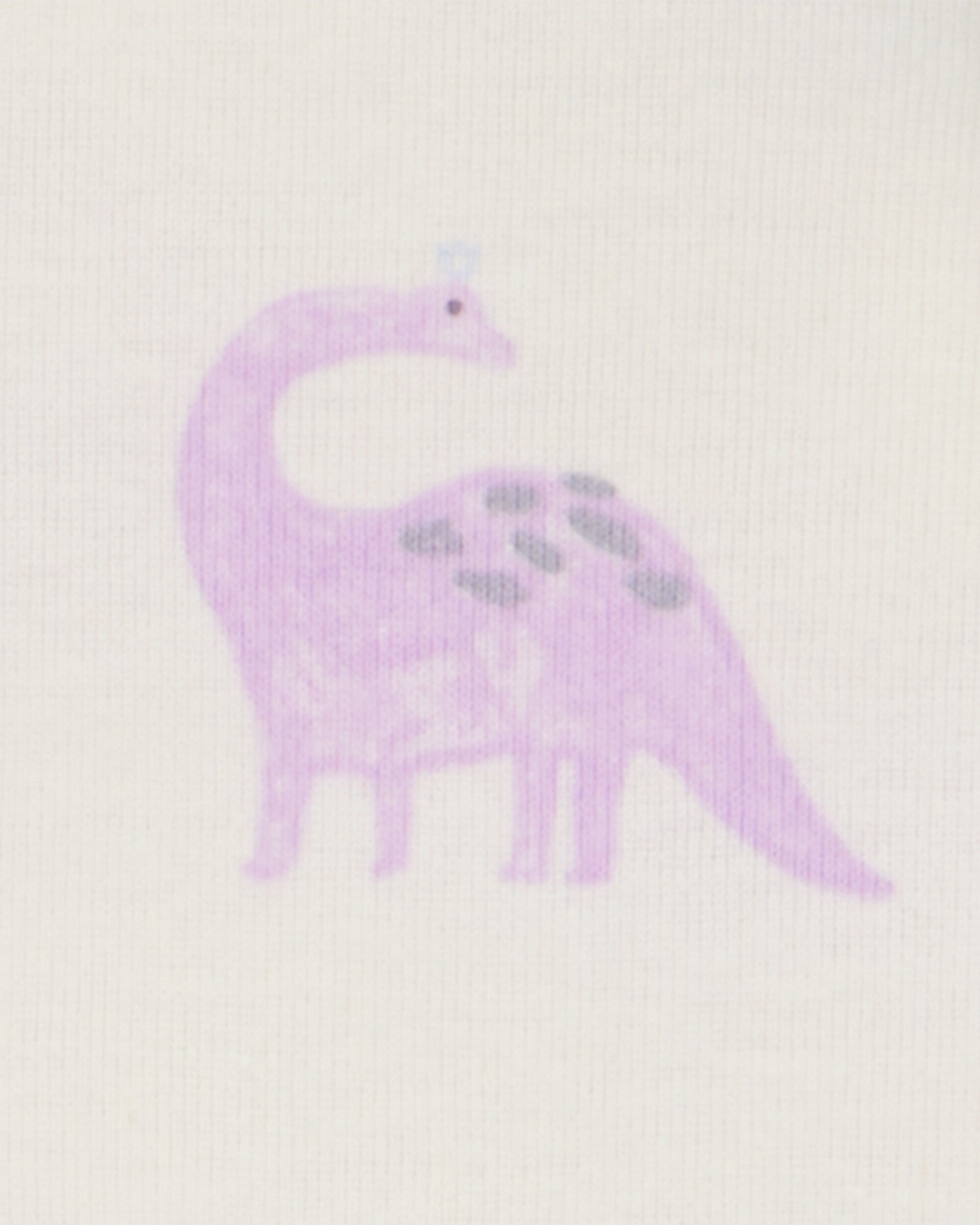 Pijama de 4 piezas de algodón de ajuste perfecto - Dinosaurio