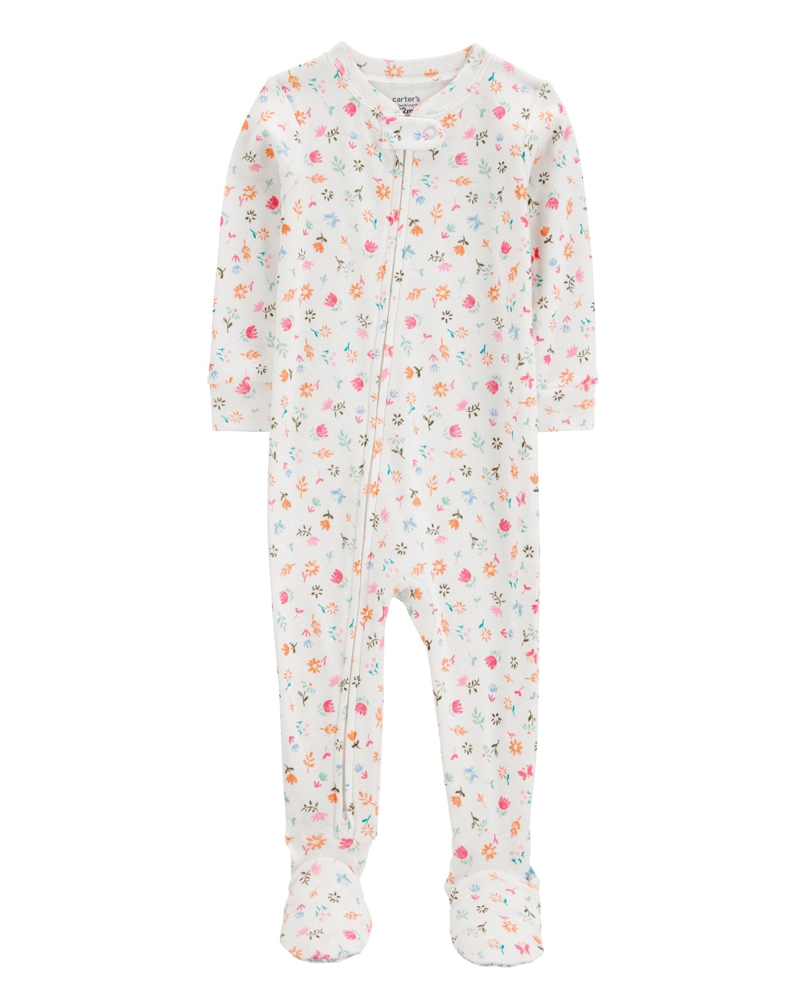 Pijama de Algodón De Ajuste Perfecto - Flores