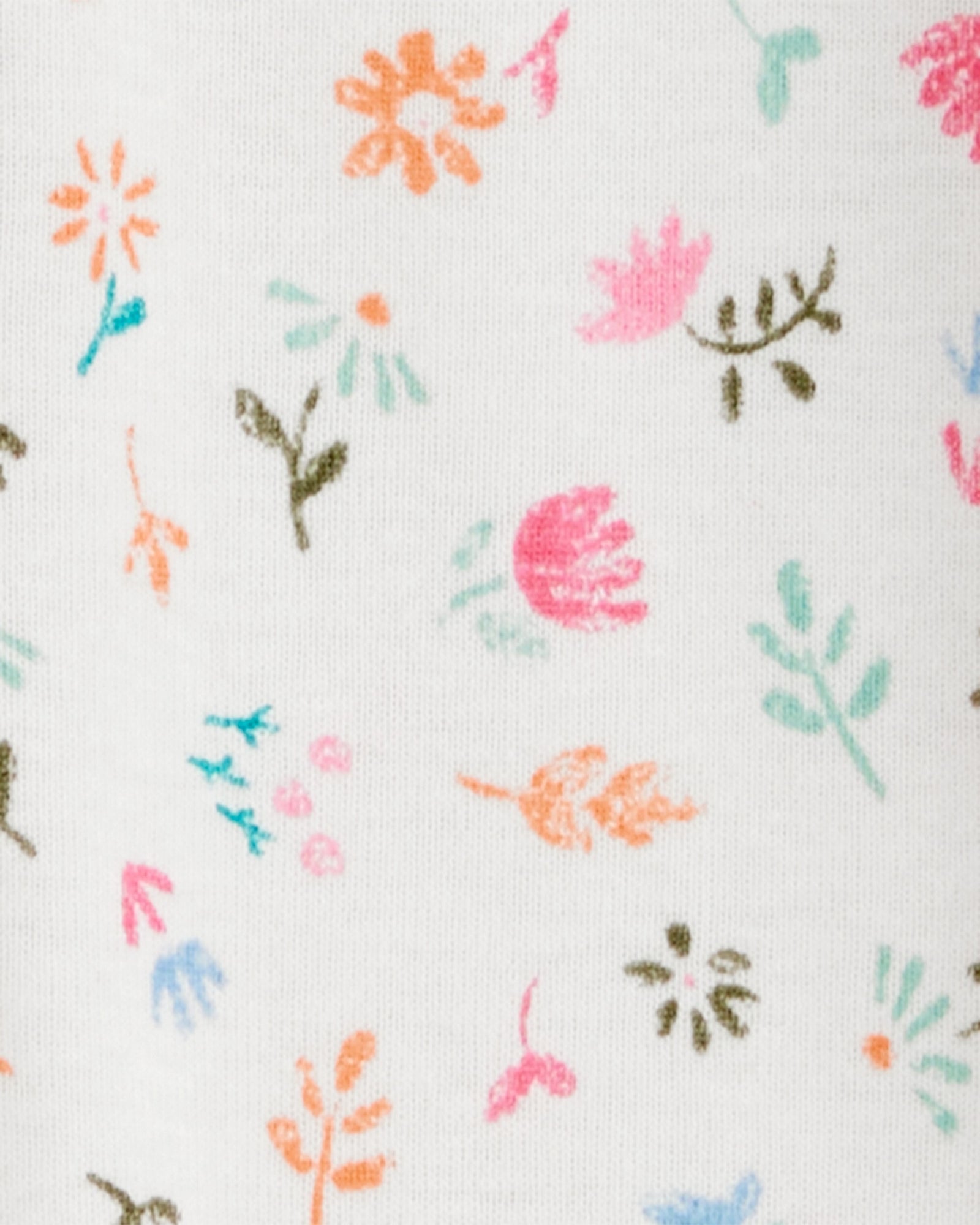 Pijama de Algodón De Ajuste Perfecto - Flores