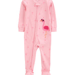 Pijama de Algodón De Ajuste Perfecto - Flamingo