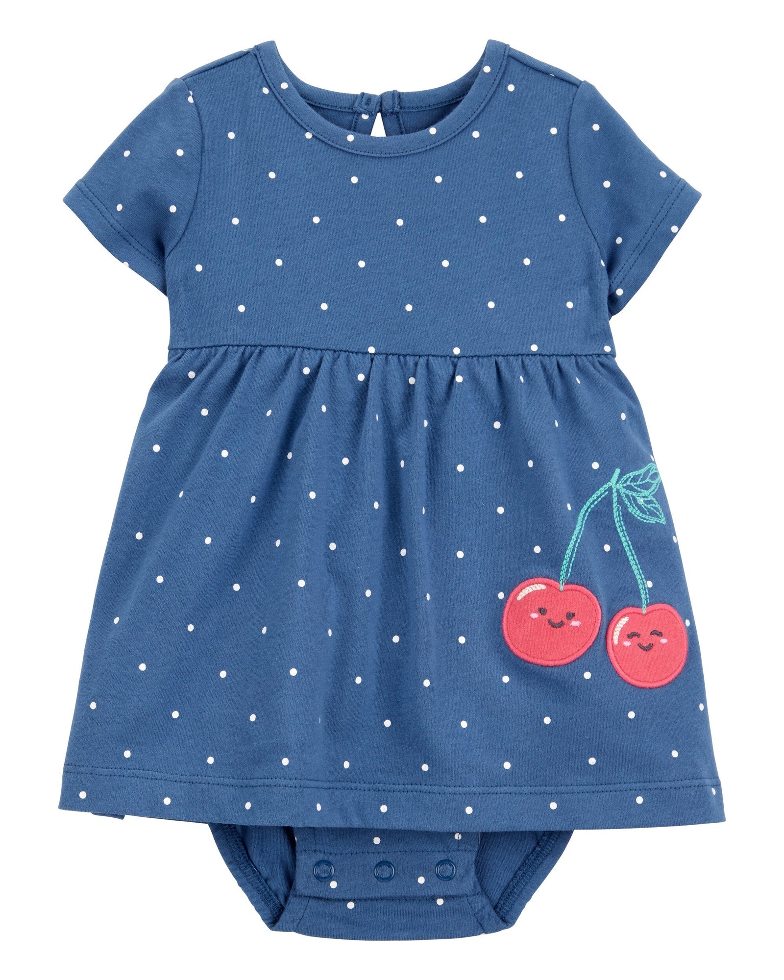 Vestido Pañalero - Cerezas