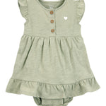 Vestido Pañalero - Verde