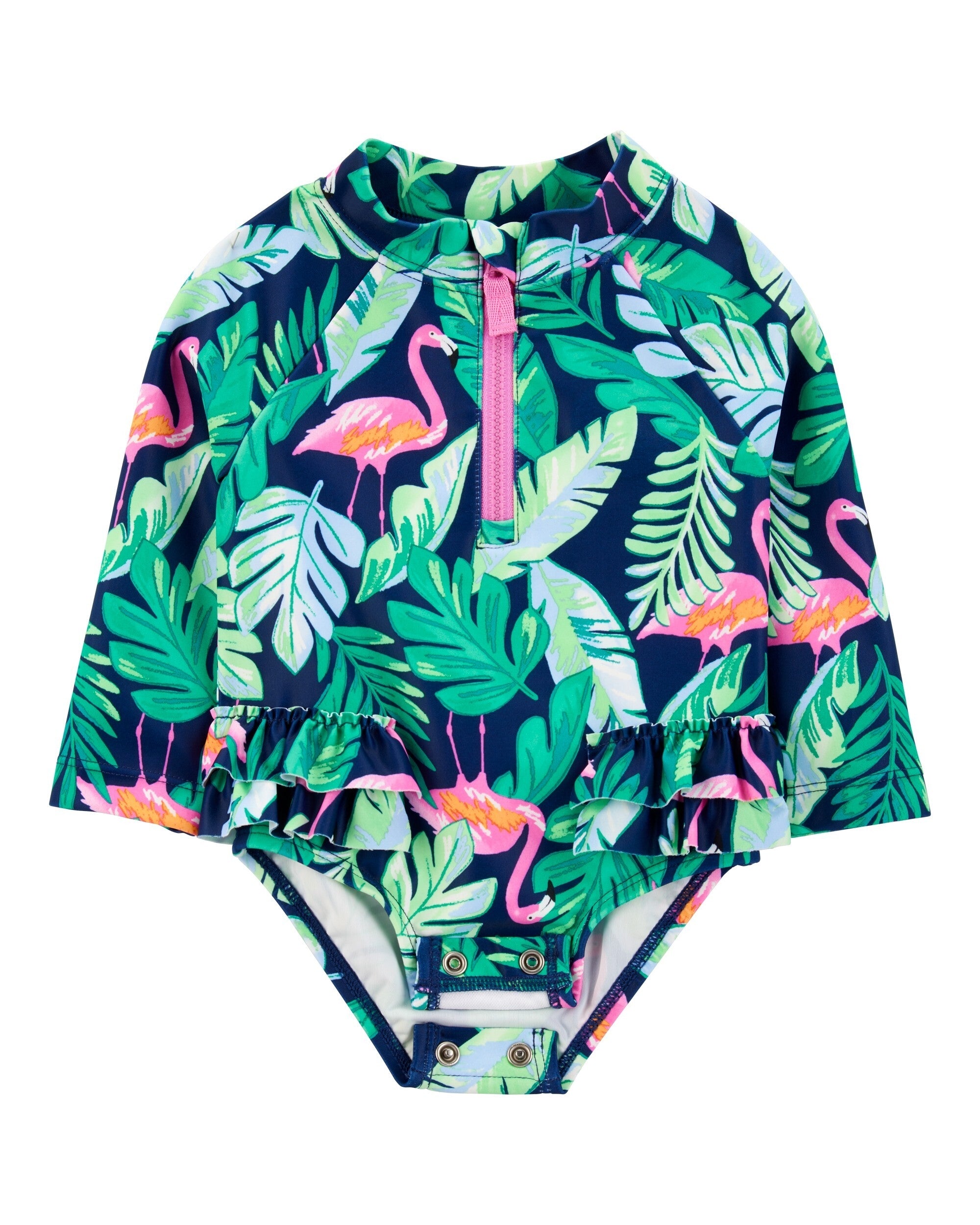 Traje De Baño De 1 Pieza - Flamingo