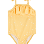 Traje De Baño De 1 Pieza - Estampado Lunares