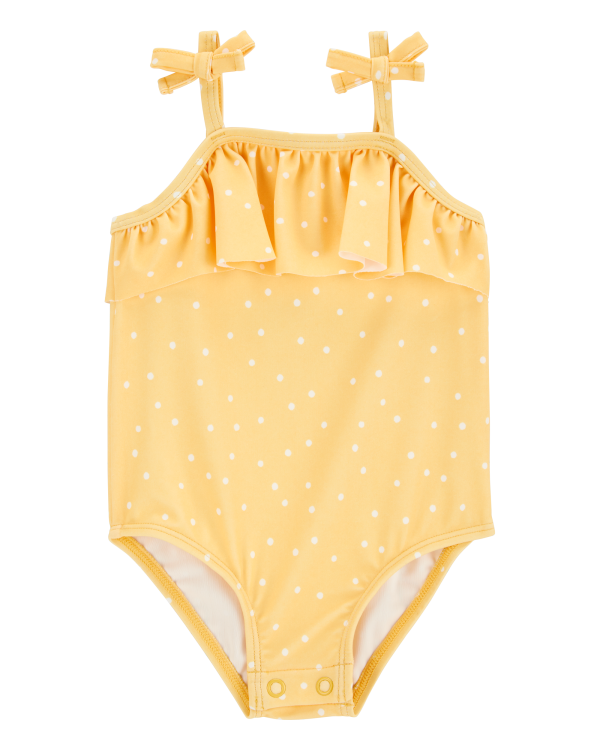 Traje De Baño De 1 Pieza - Estampado Lunares