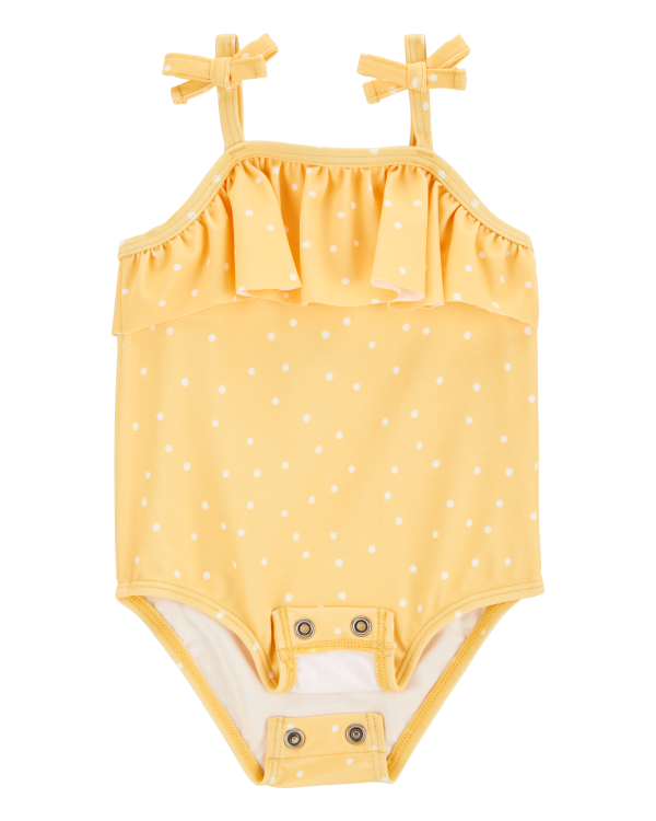 Traje De Baño De 1 Pieza - Estampado Lunares