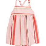 Vestido Pañalero Sin Mangas - Rayas