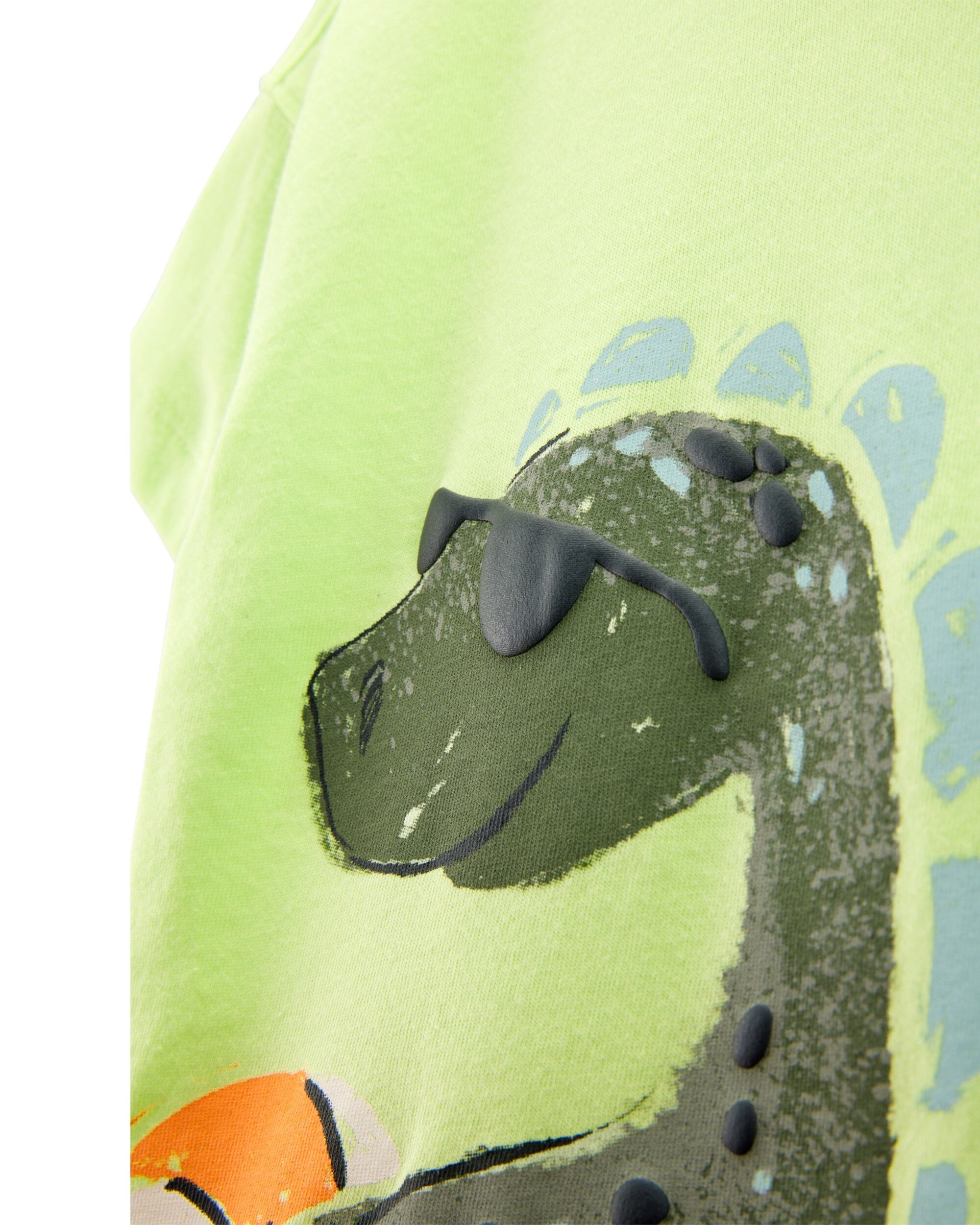 Conjunto de 2 piezas camisa y shorts - dinosaurios - verde