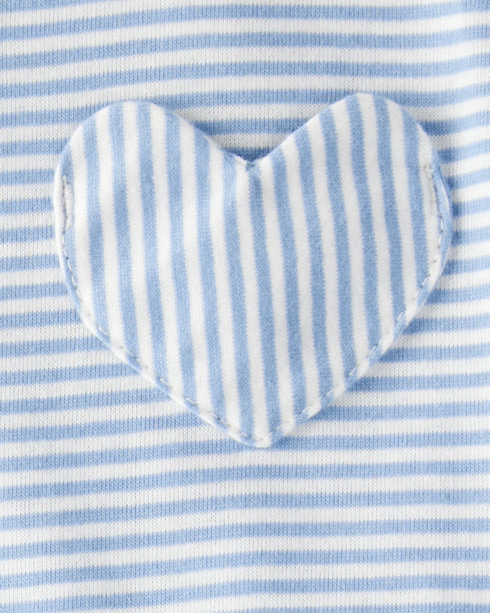 Conjunto de 2 piezas pañalero peplum y pantalón - Rayas - Azul