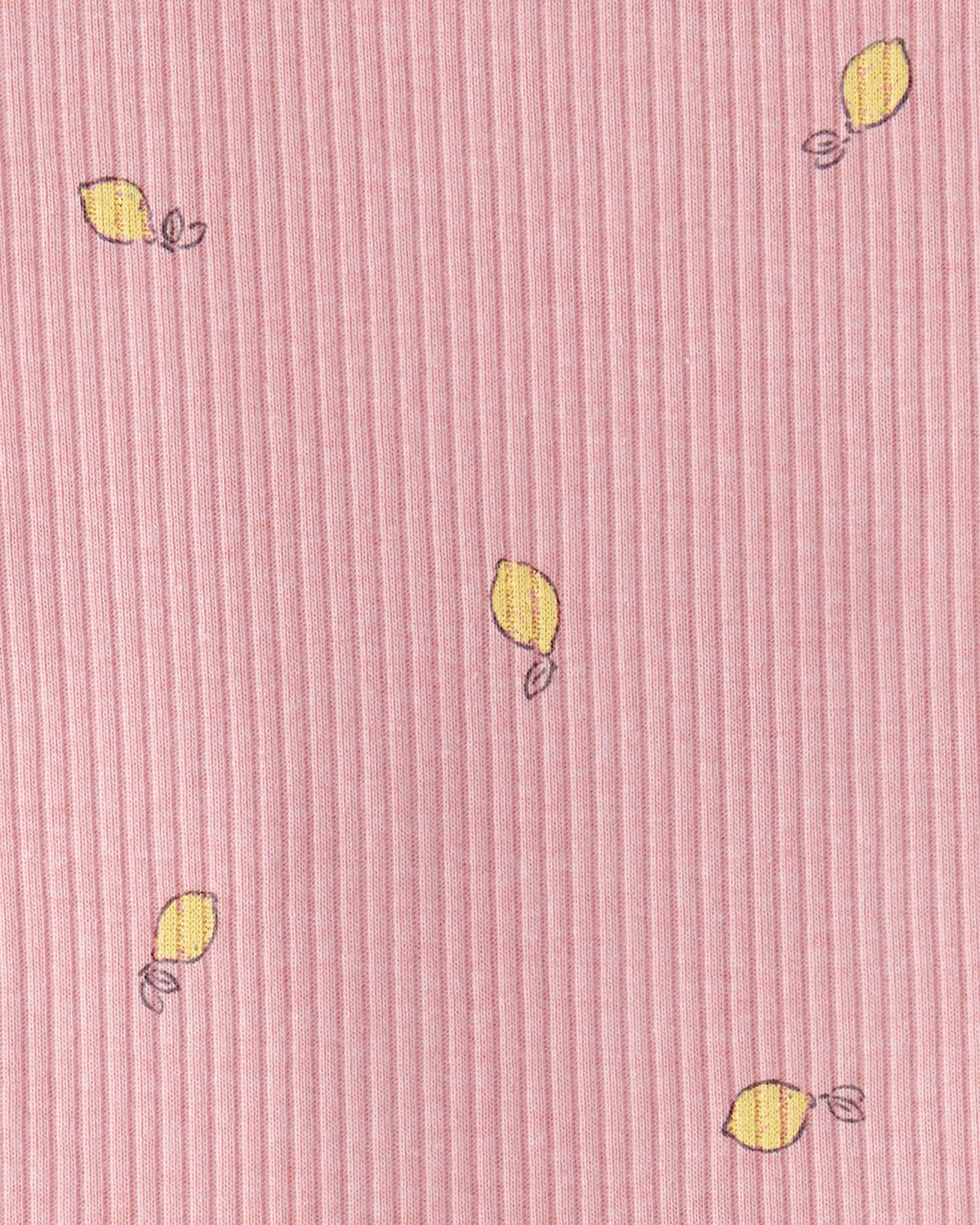 Conjunto de Pañalero y Pantalón de Limones - Rosado