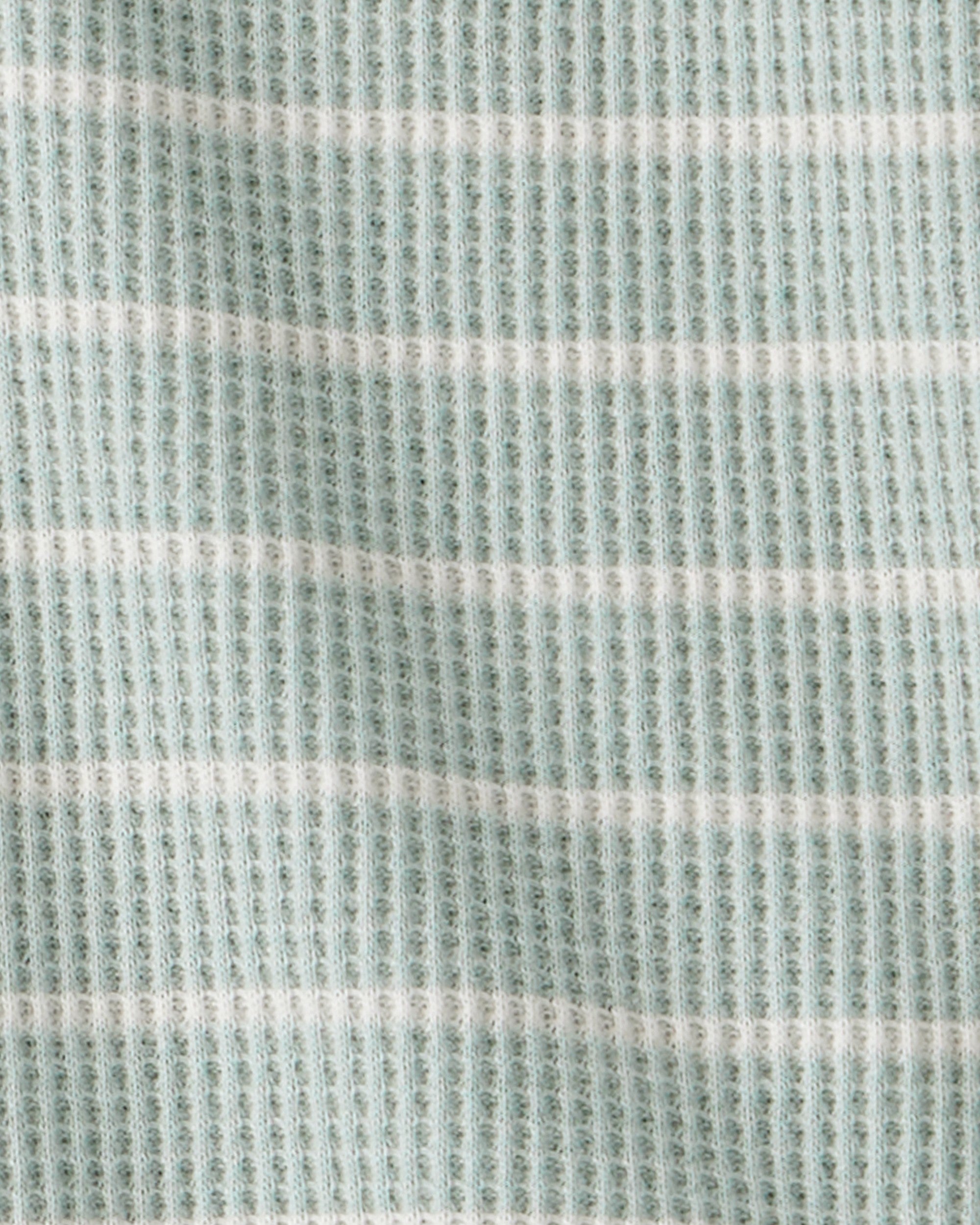 Conjunto de 2 piezas pañalero y pantalón - Rayas - Verde