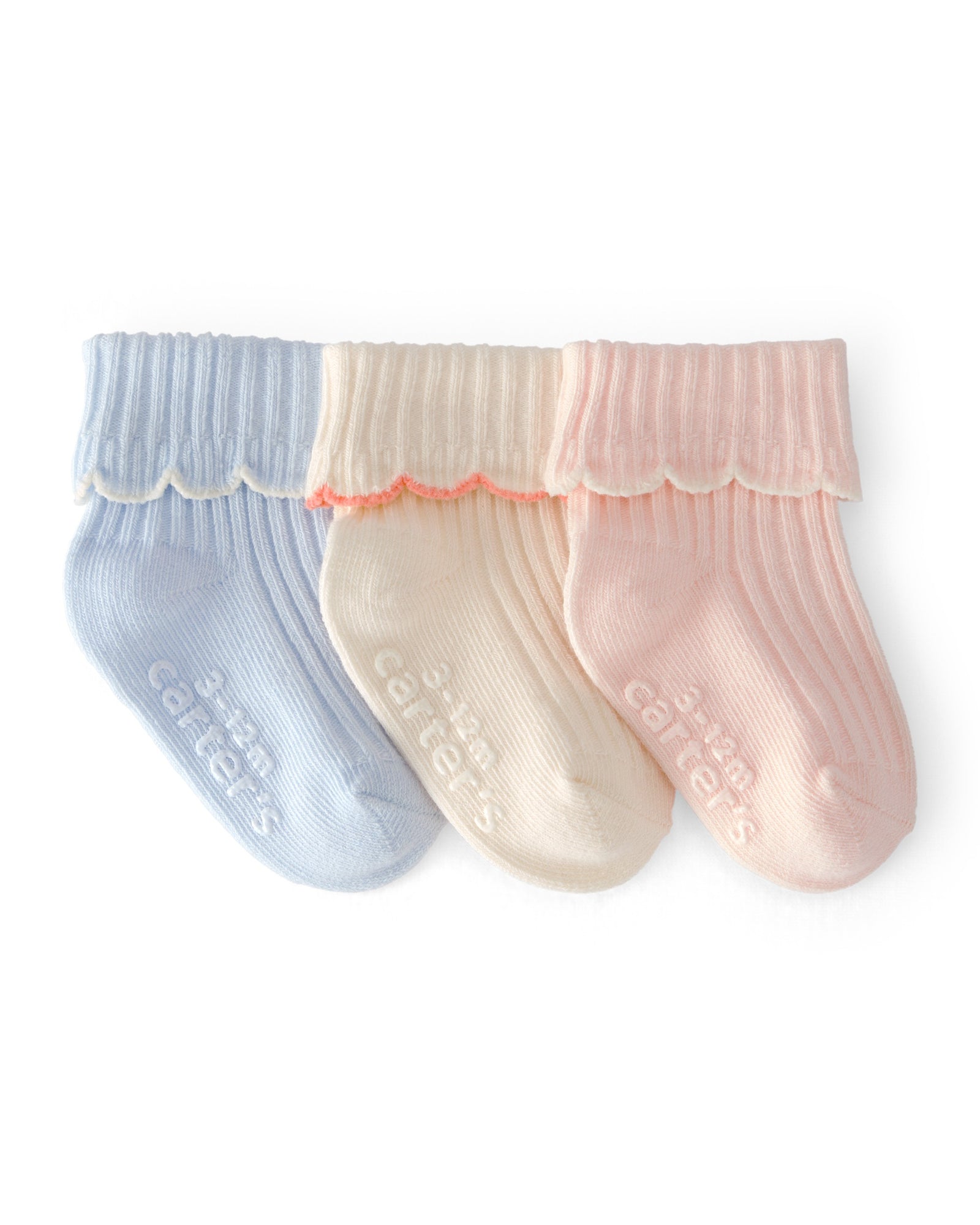 Paquete De 3 Pares De Calcetines Tobilleros - Multi
