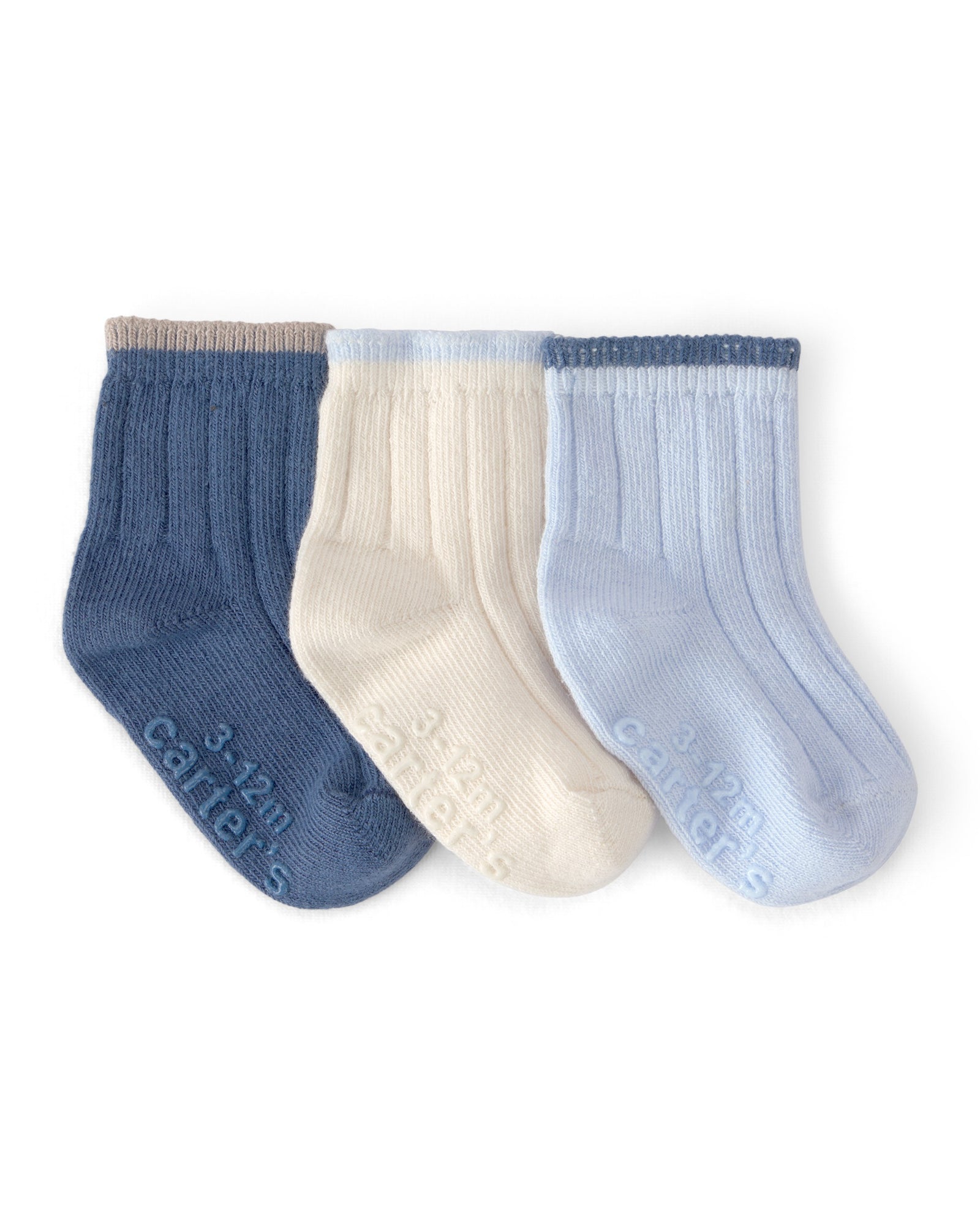 Paquete De 3 Pares De Calcetines Tobilleros - Multi