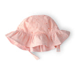 Sombrero de sol floral - Rosa