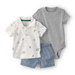 Conjunto de 3 piezas con shorts - Pickleball