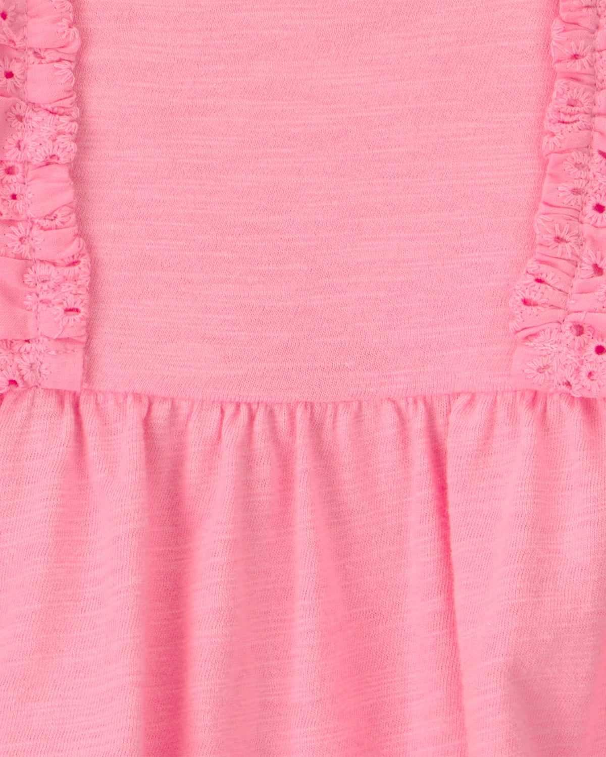 Romper Sin Mangas Con Ojales - Rosa