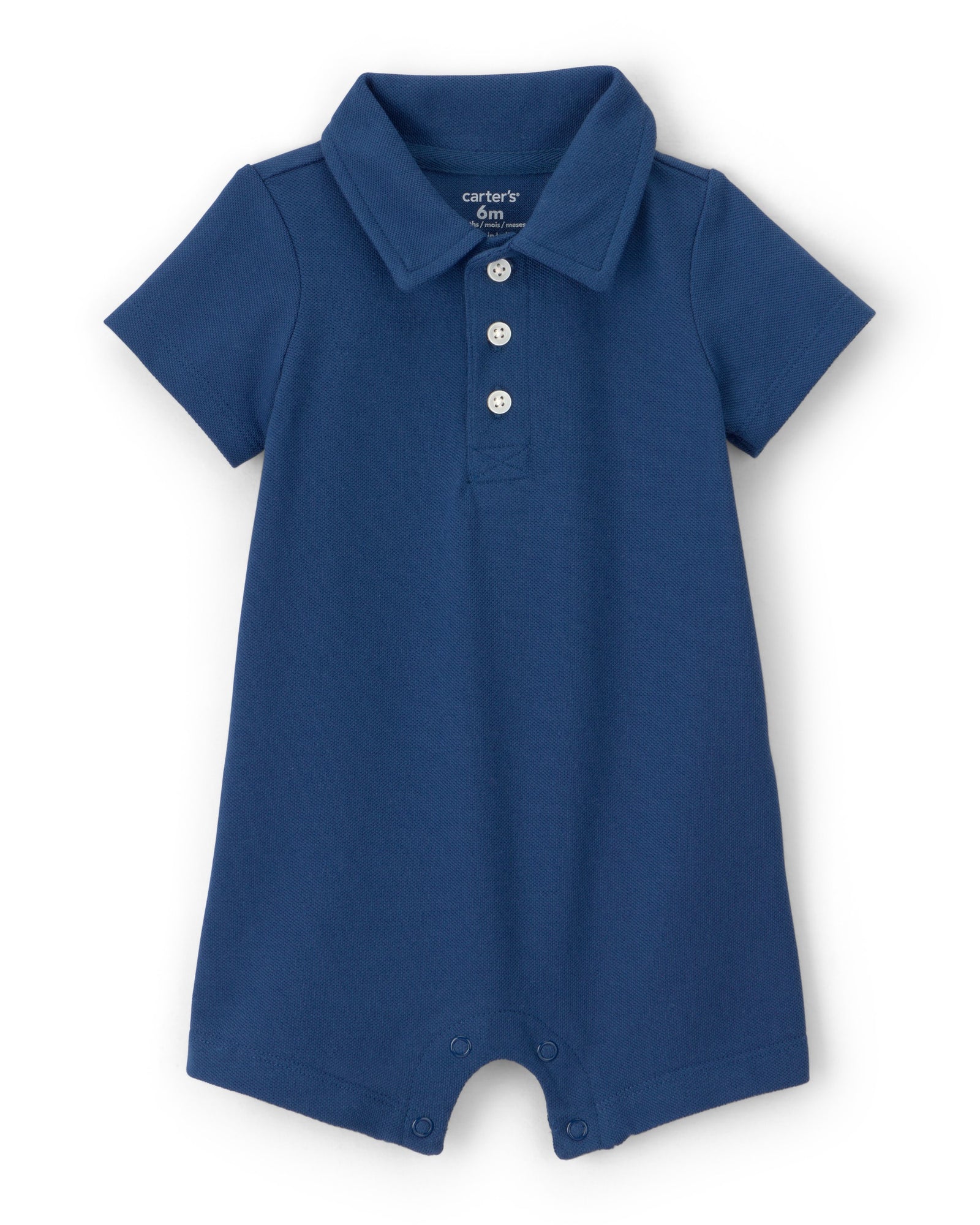Romper Polo - Azul Marino