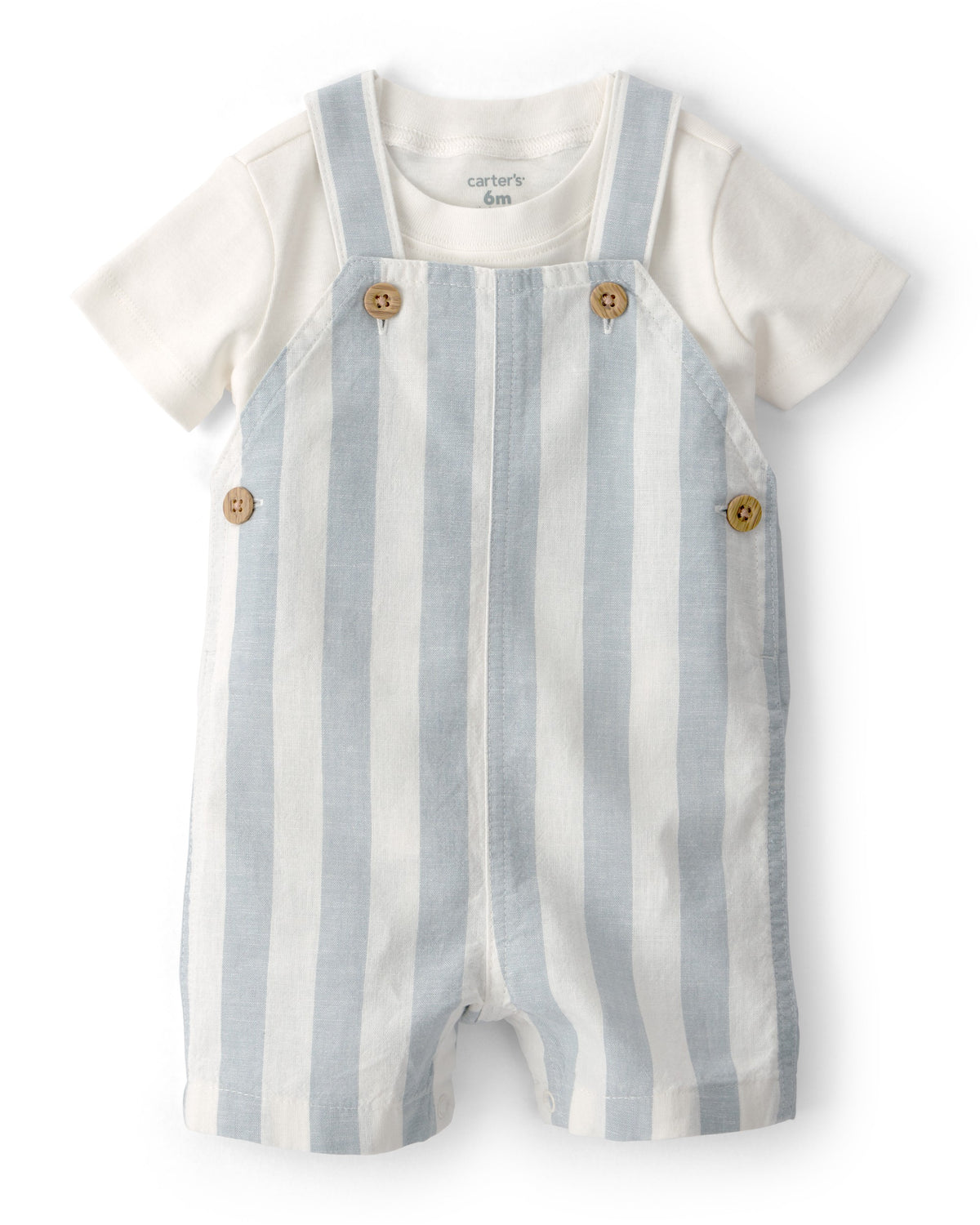 Conjunto De 2 Piezas Con Romper A Rayas - Multi