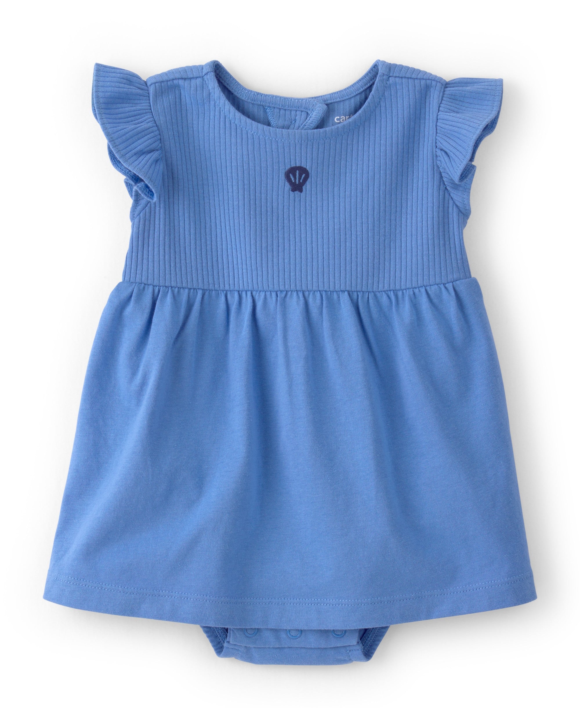 Vestido Pañalero - Azul - Conchita De Mar