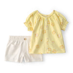 Conjunto De Playera Y Short Con Conchitas - Multi