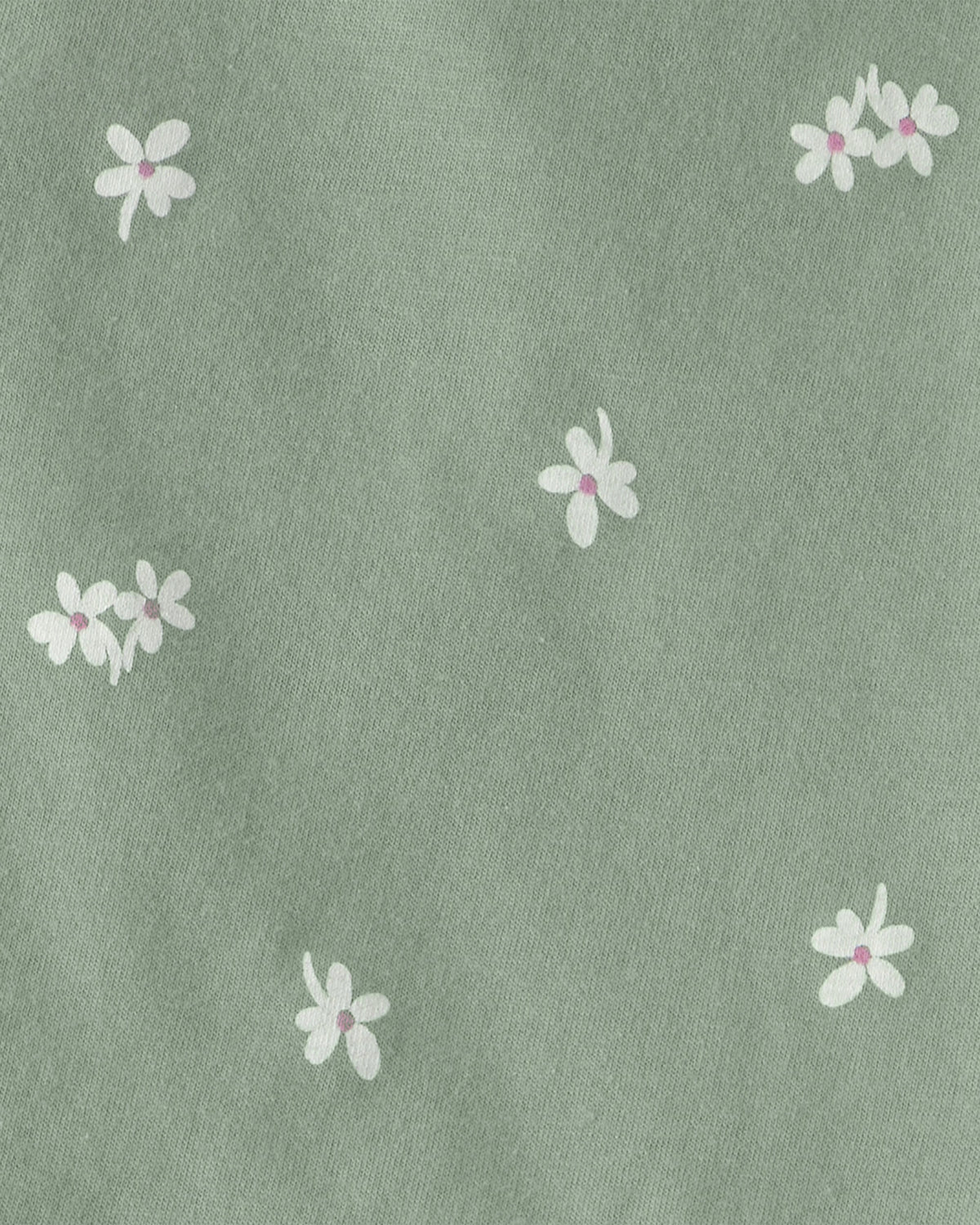 Conjunto De 2 Piezas De Playera Y Short Floral Verde - Multi