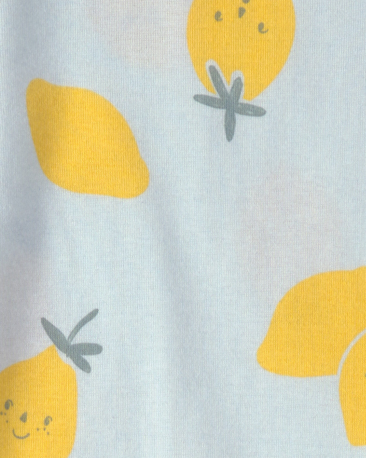 Pijama De Algodón 4 Piezas Con Limones - Multi