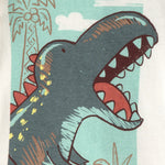 Pijama De Algodón 4 Piezas Con Dinosaurio - Multi