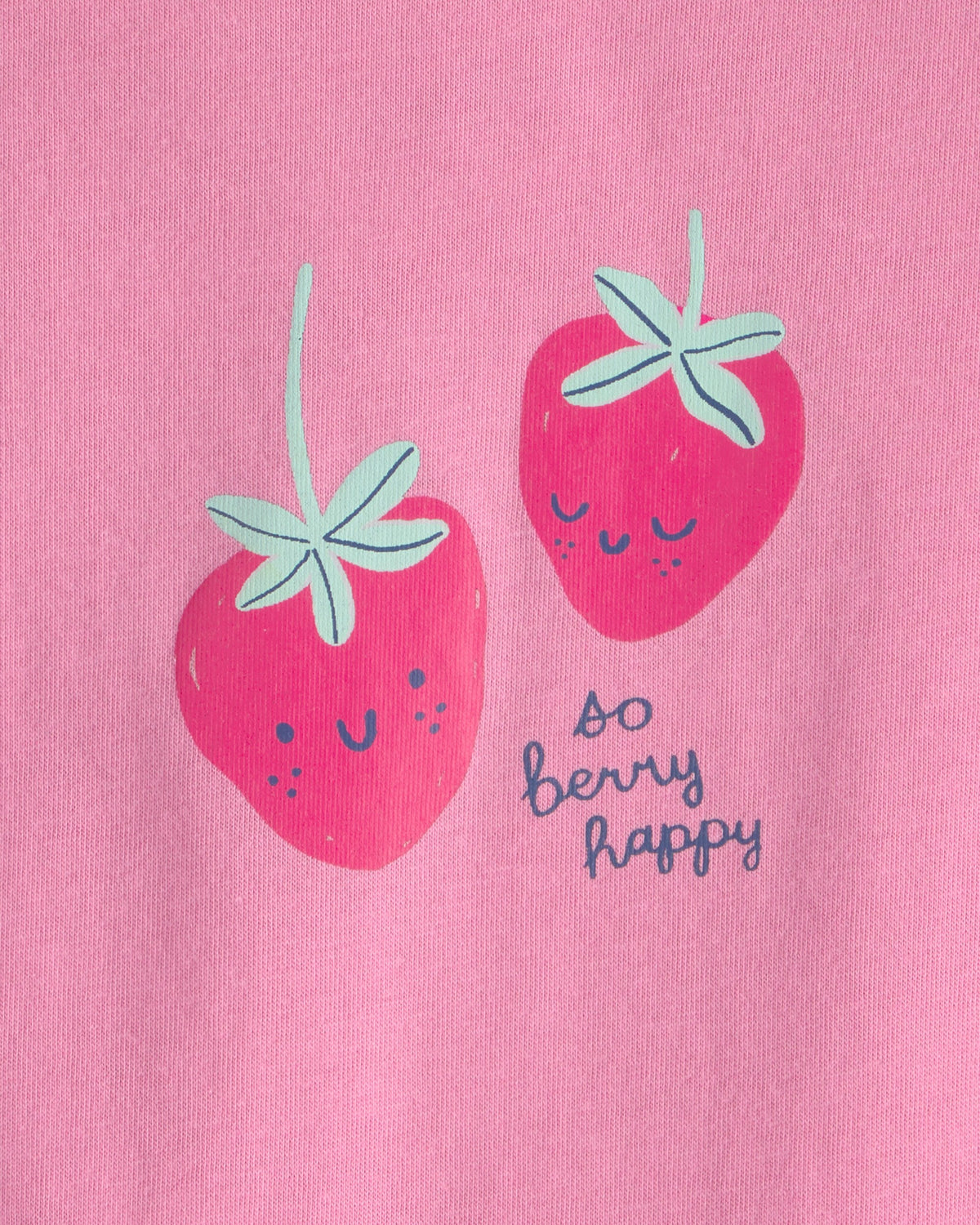 Pañalero Gráfico de Fresa 'So Berry Happy' - Rosado
