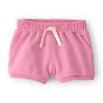 Short De Felpa Francesa - Rosa
