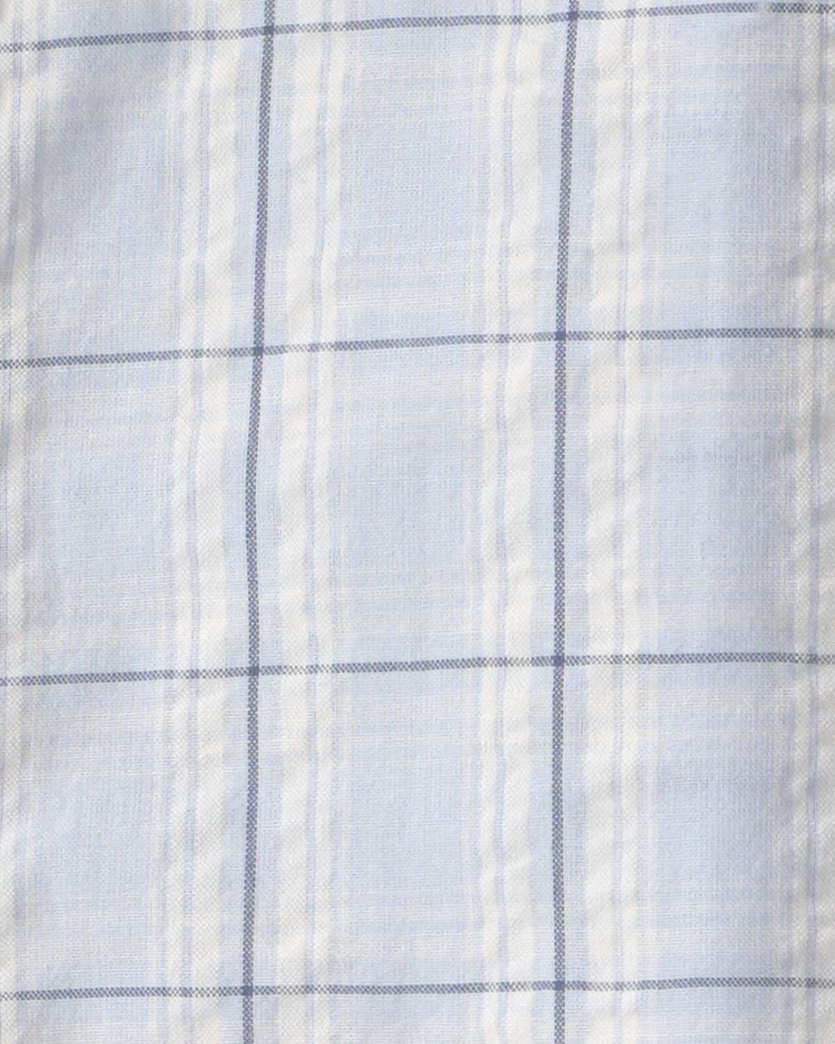Conjunto De 2 Piezas De Camisa A Cuadros Y Pantalón - Azul