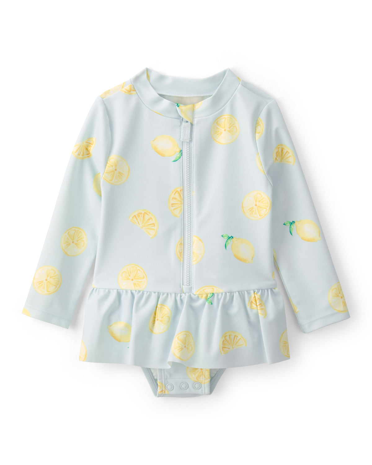 Traje De Baño De 1 Pieza De Protección Solar Con Limones - Multi