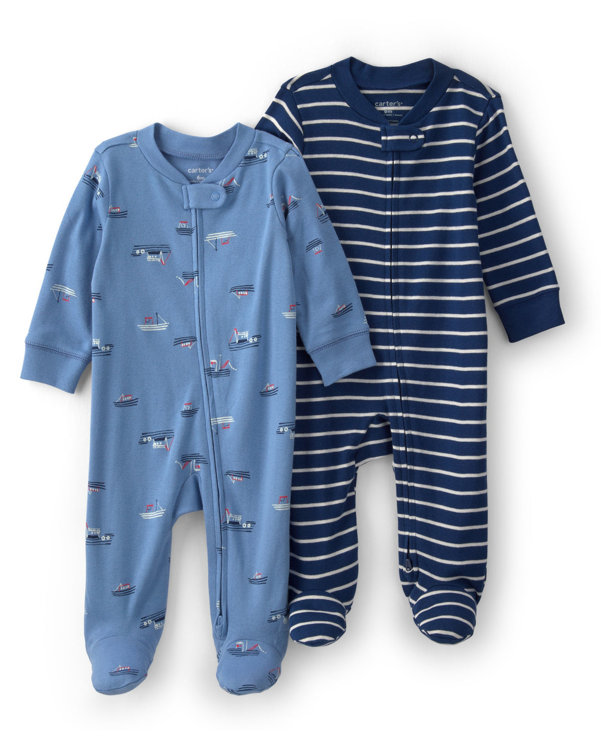 Paquete de 2 Mamelucos Náuticos - Azul