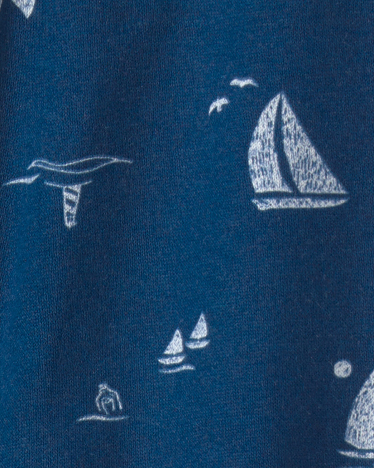 Conjunto de Pañalero y Pantalón 'Daddy's First Mate' - Azul