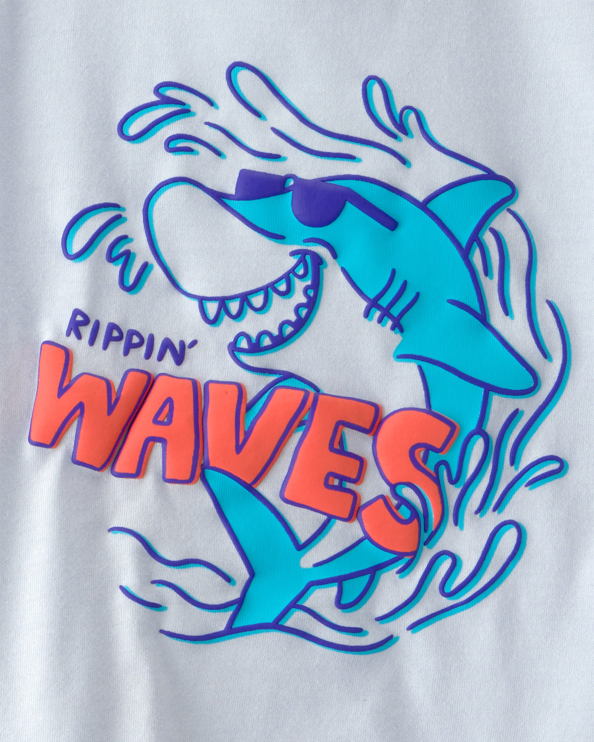 Conjunto de Playera y Short de Tiburón - Azul/Khaki