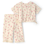 Conjunto De 2 Piezas De Playera De Manga Corta Y Pantalón - Multi