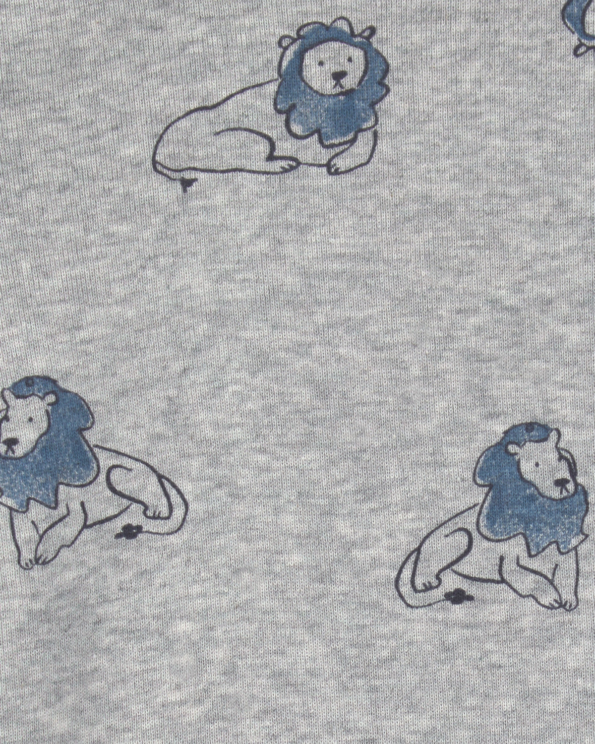 Paquete de 4 Pañaleros de Manga Larga de Leones - Azul