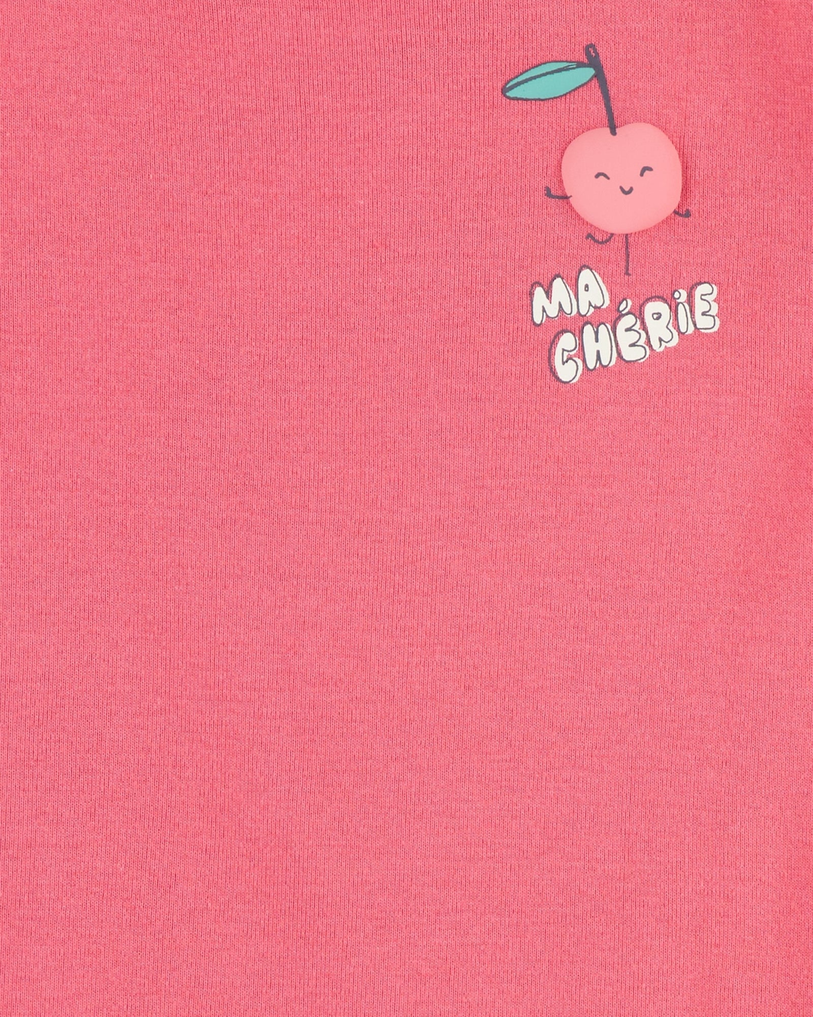 Pijama de 4 piezas de Algodón - Estampado Cerezas