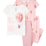 Pijama de 4 piezas de Algodón - Estampado Globo Aerostático