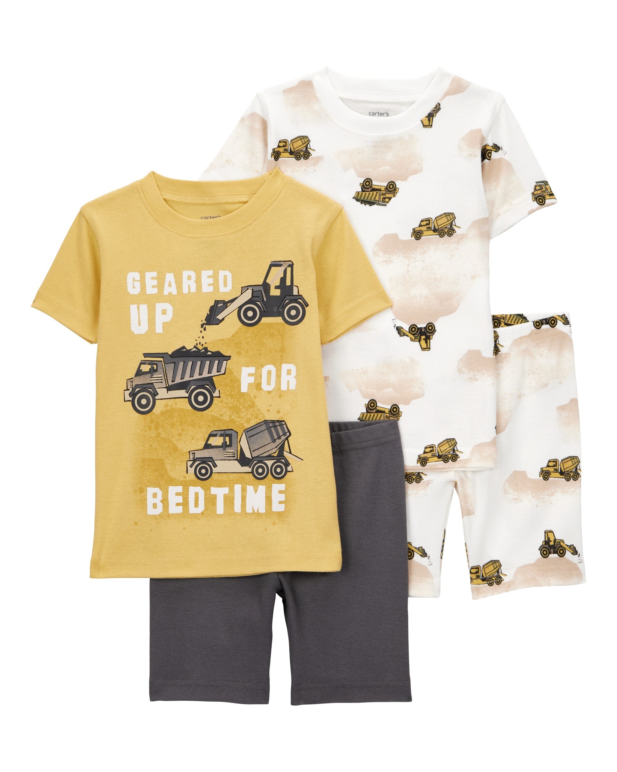 Pijama de 4 piezas de algodón de ajuste perfecto - Construcción