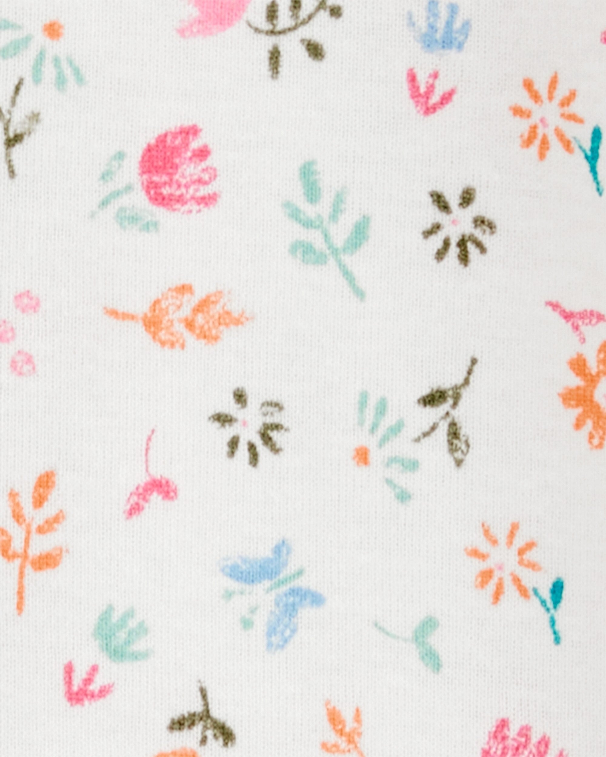 Pijama de Algodón De Ajuste Perfecto - Flores