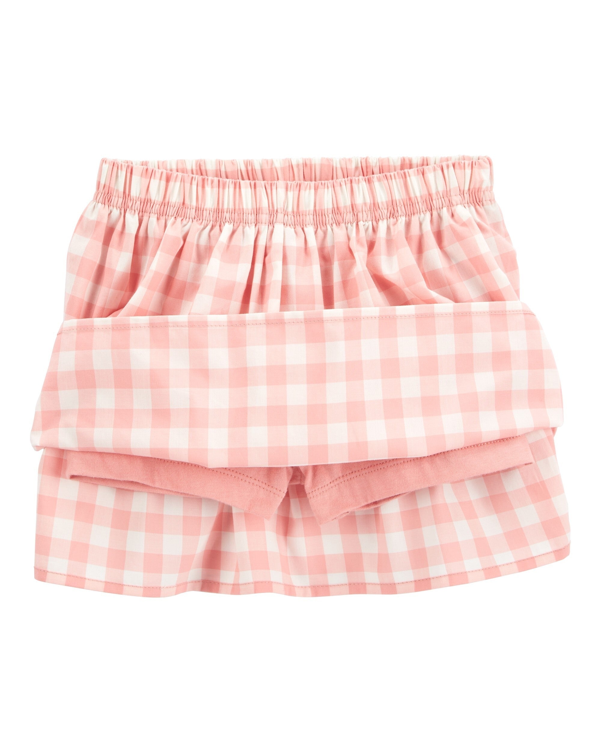 Conjunto de 2 piezas falda corta - Cuadros Gignham