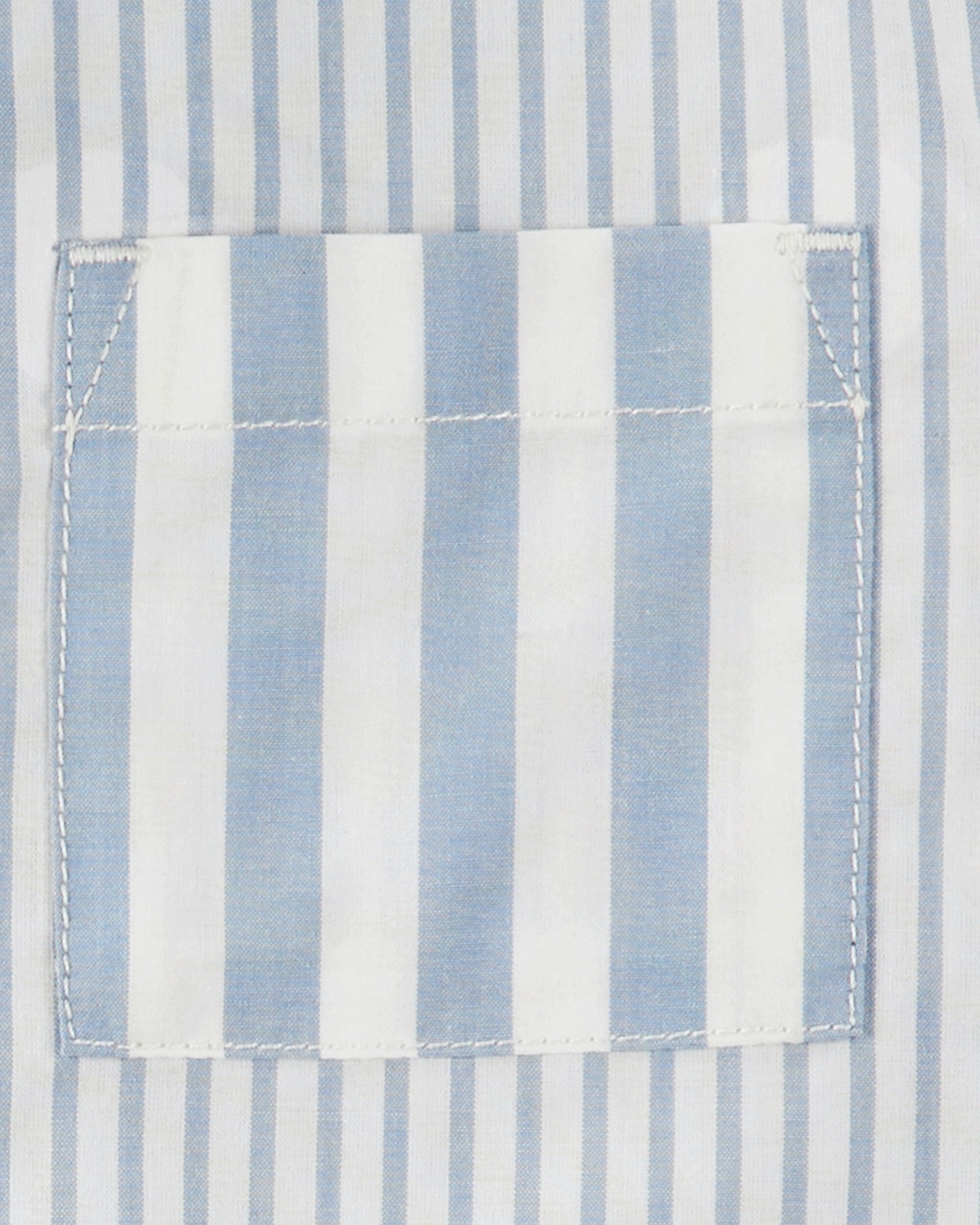 Conjunto de 2 piezas camisa de botones y shorts - Rayas