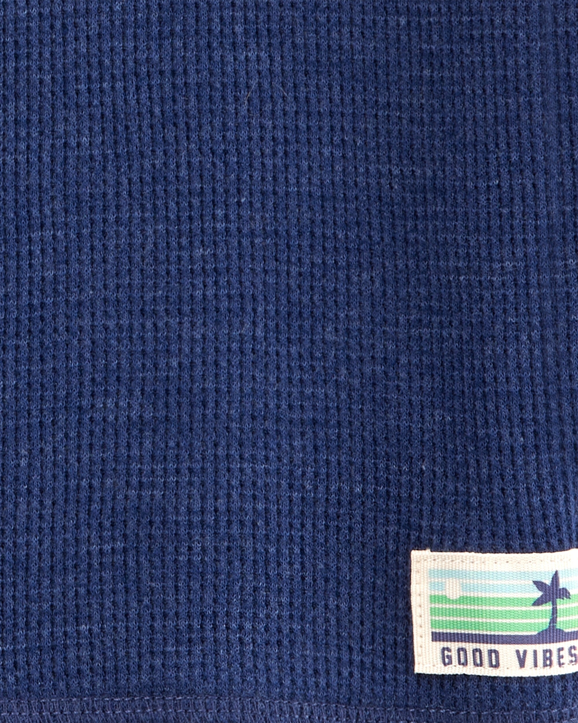 Playera Manga Corta - Azul