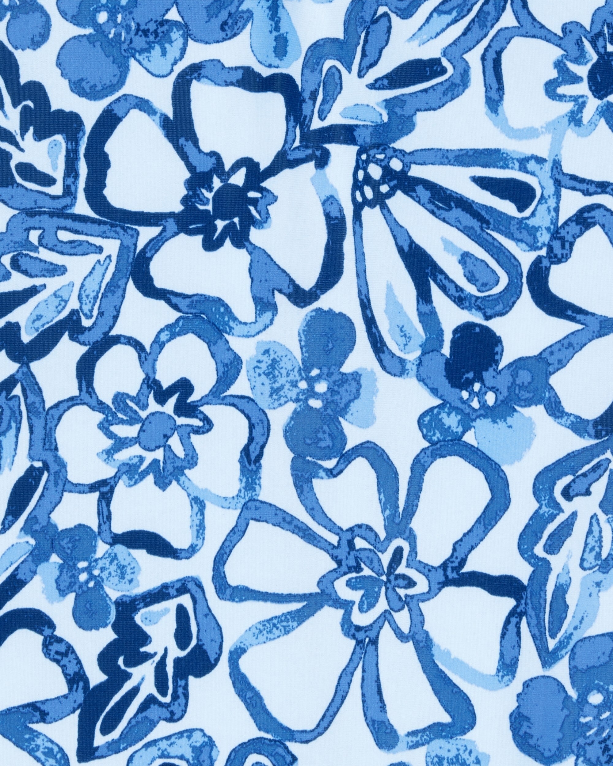 Traje De Baño De 1 Pieza - Estampado Floral