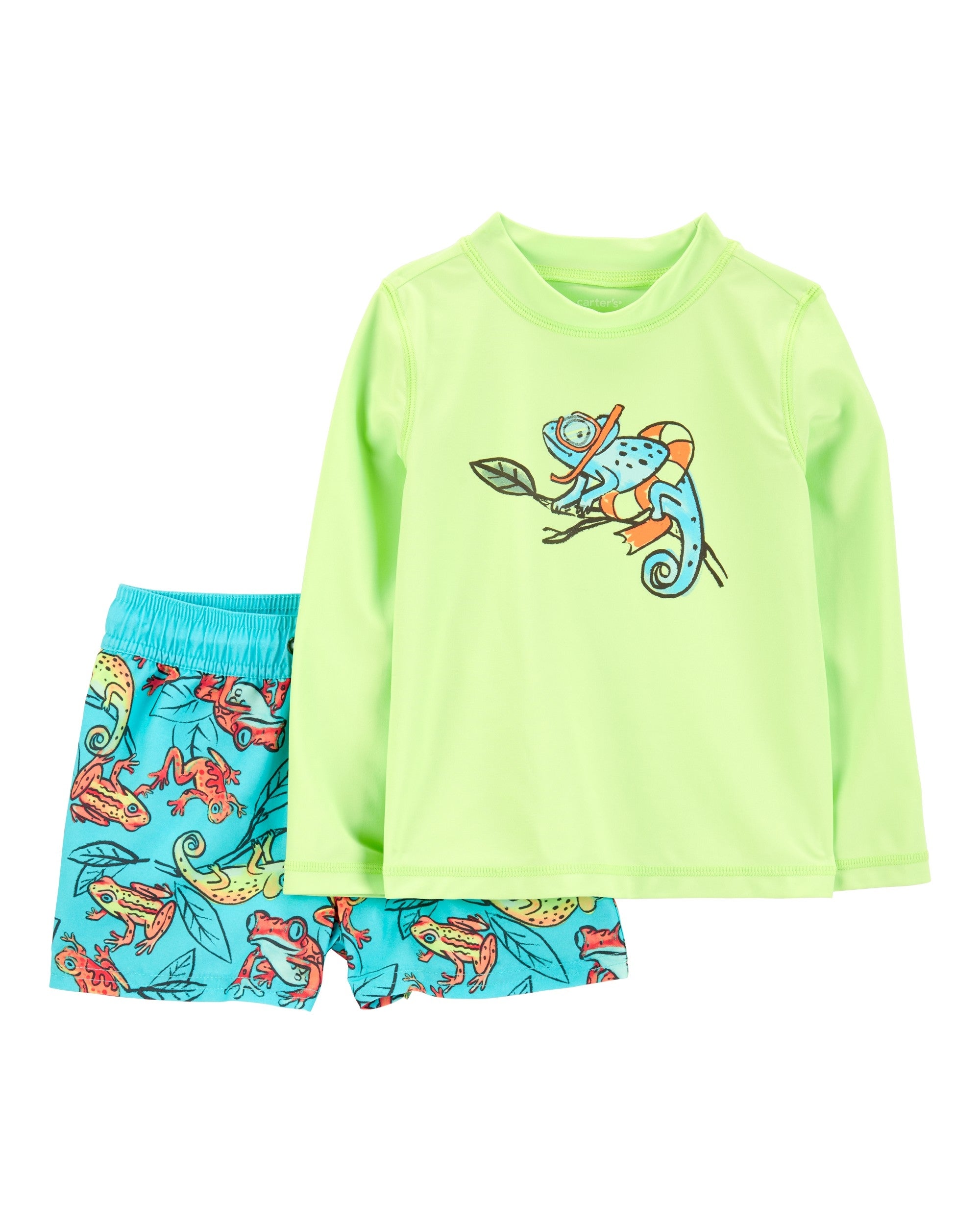 Traje De Baño De 2 Piezas - Iguana