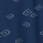 Playera de Peces - Azul